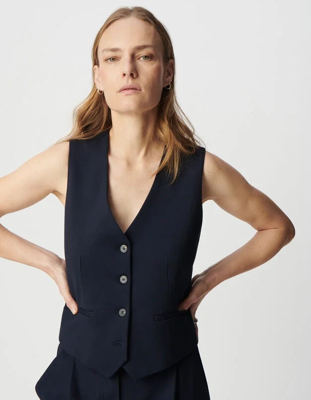 Ecru Gilet Femme Ikks Cardigan Ikks Femme Outlet