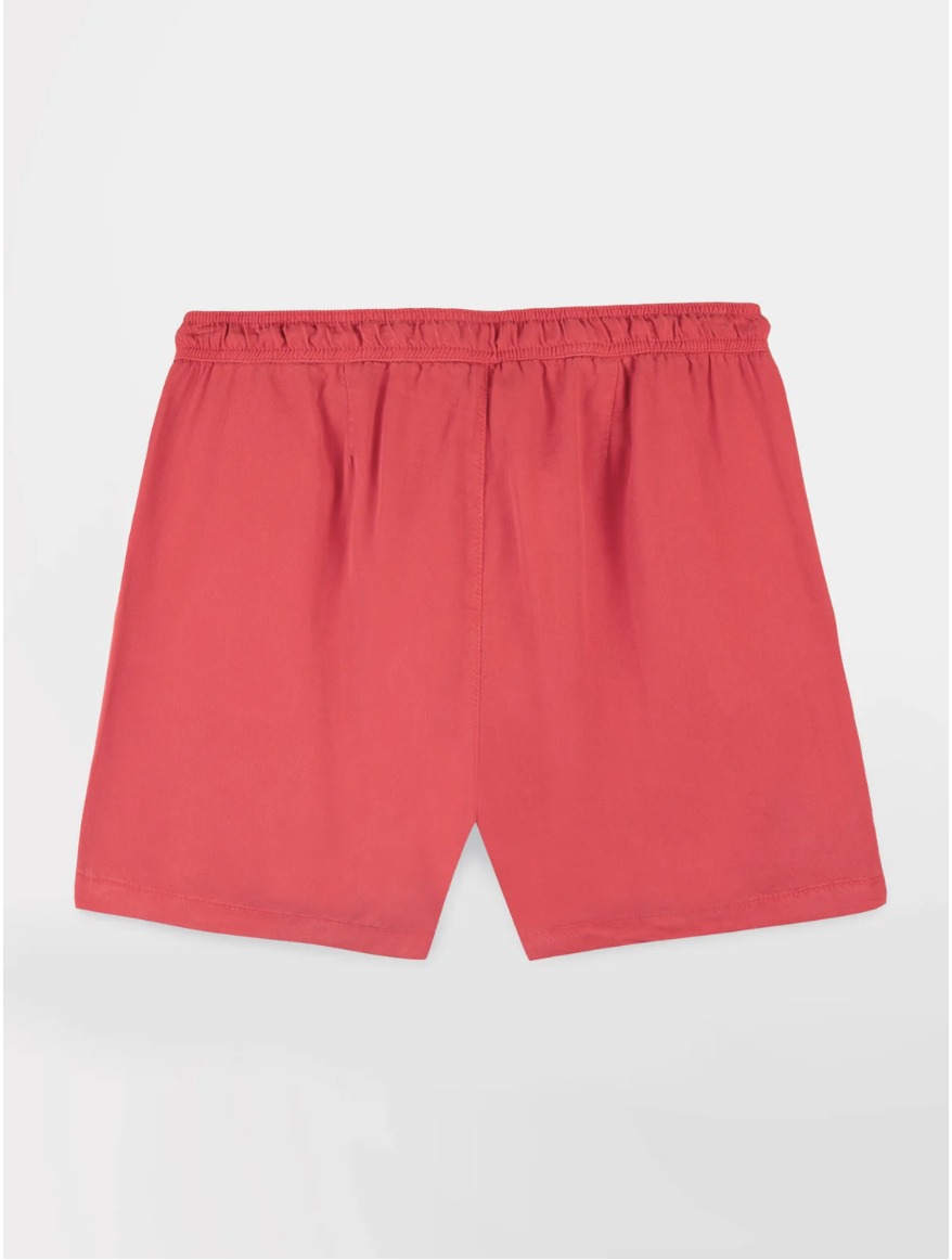 Short Femme 100% Lyocell Ceinture Elastiquée Fermeture Zippée