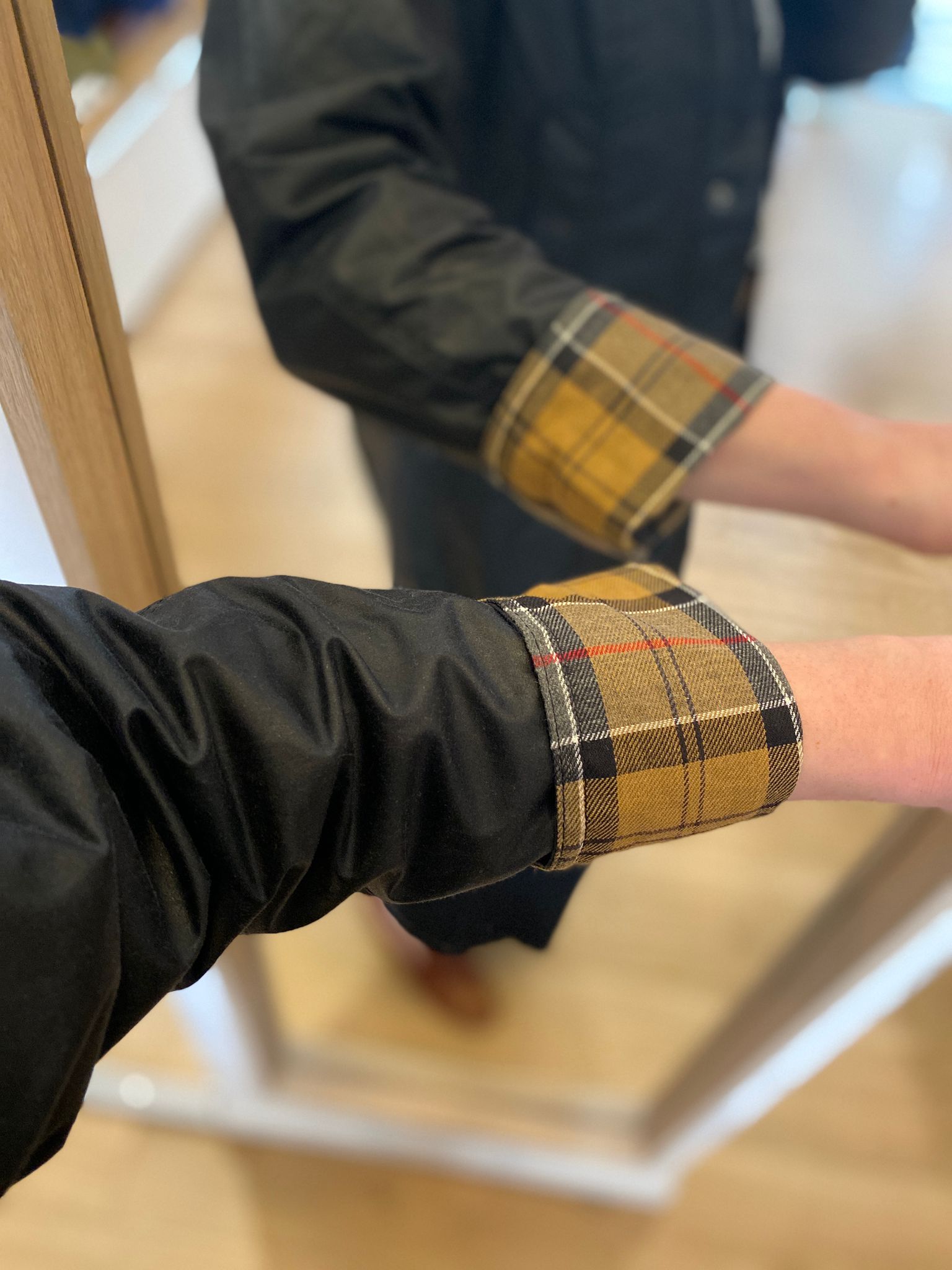 Veste cirée Beadnell-Marine-BARBOUR FEMME-Vestes Blazers-lora