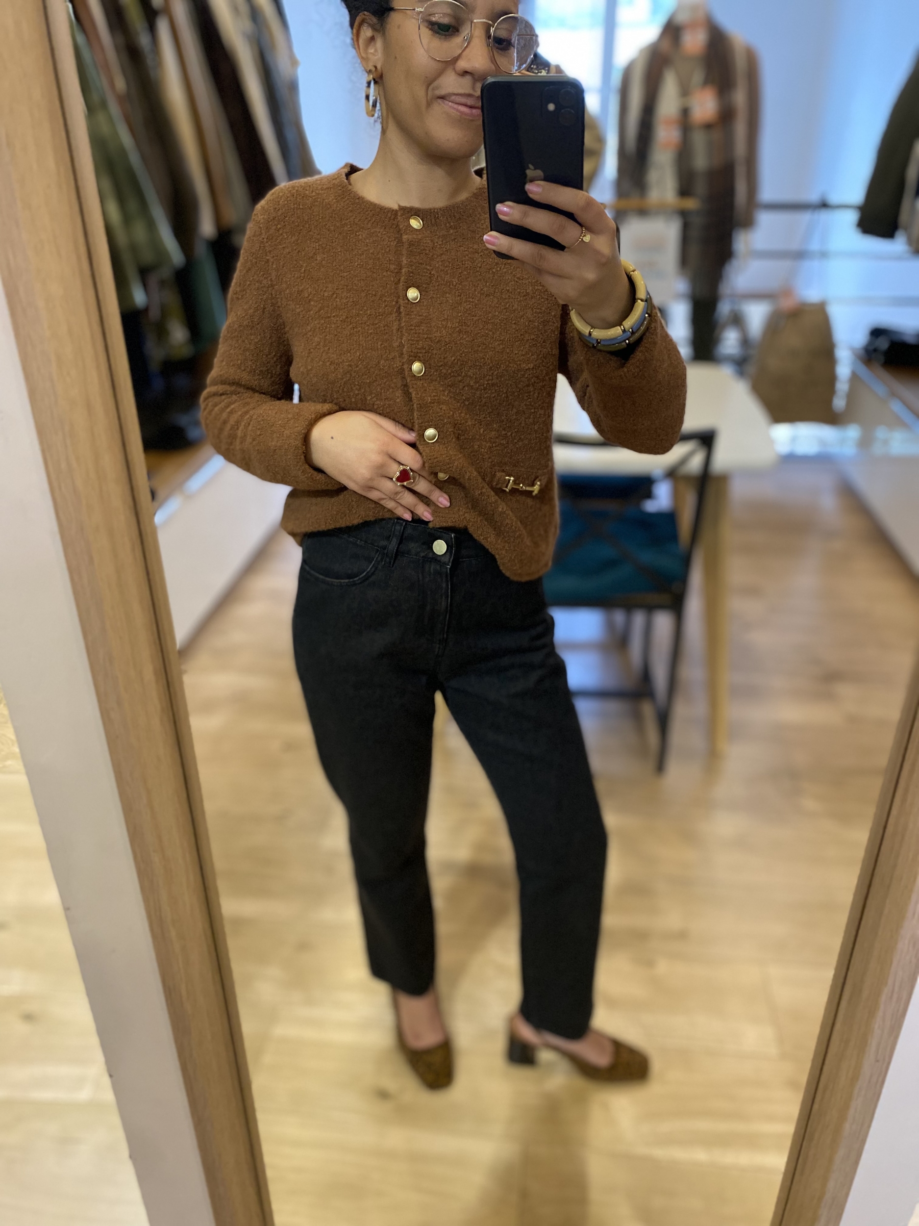 Jean Enduit Métallisé Imprimé Léopard Almost Famous - Taille 0, Neuf Avec étiquettes