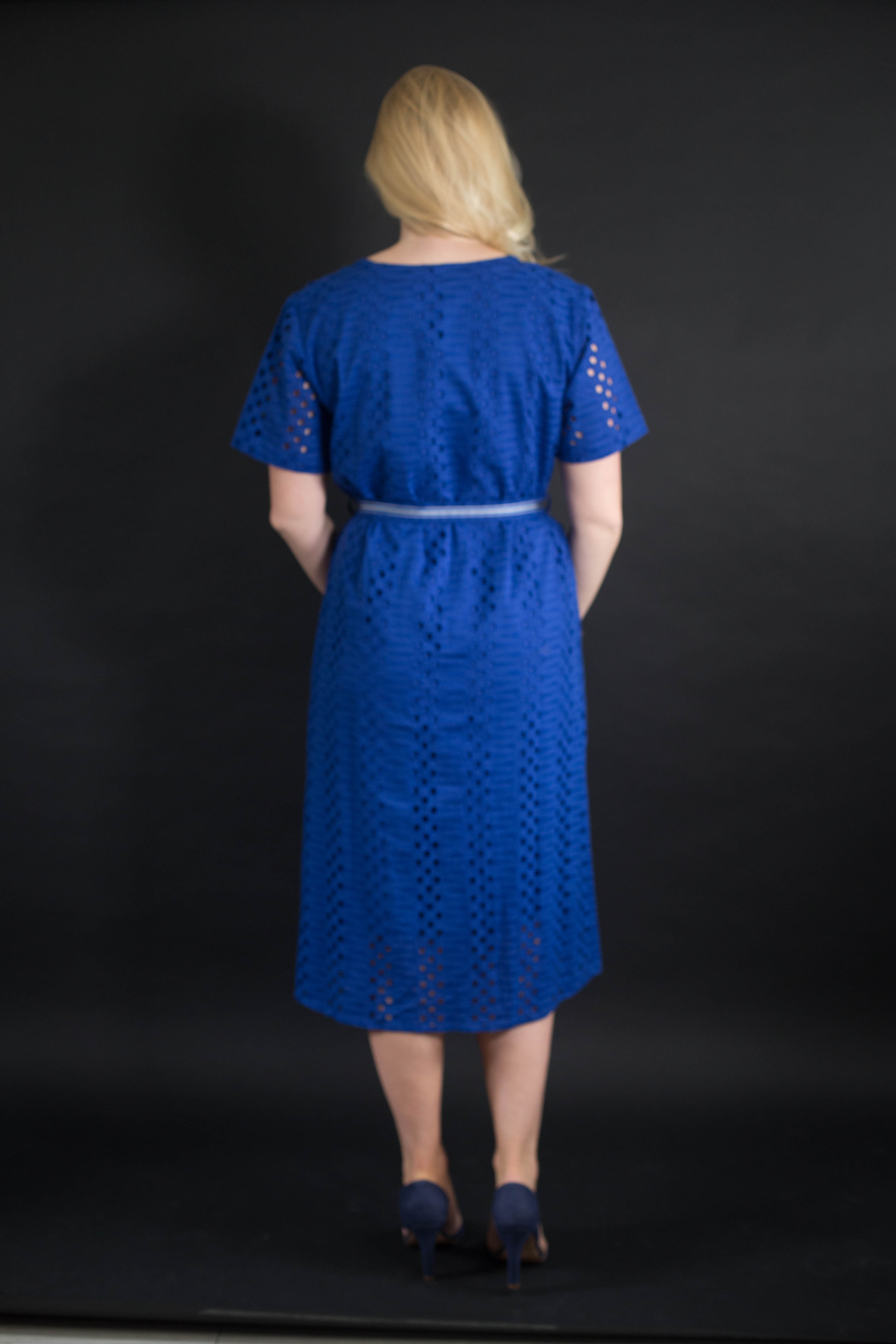 ROBE ajouré MKT STUDIO bleu électrique - Femmes/Robe, jupe ...