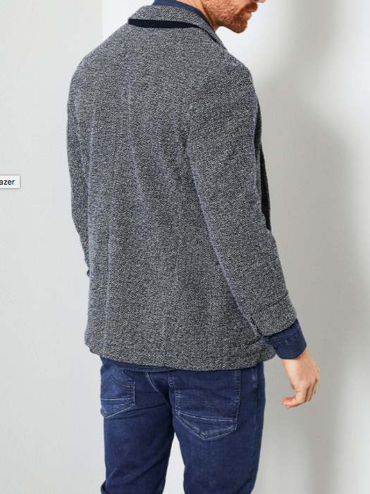 Blazer marine en tweed Petrol Industries Hommes Veste Lora Blazer marine en tweed Petrol Industries Hommes Veste Lora