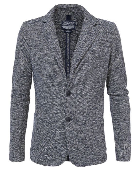 Blazer marine en tweed Petrol Industries Hommes Veste Lora Blazer marine en tweed Petrol Industries Hommes Veste Lora