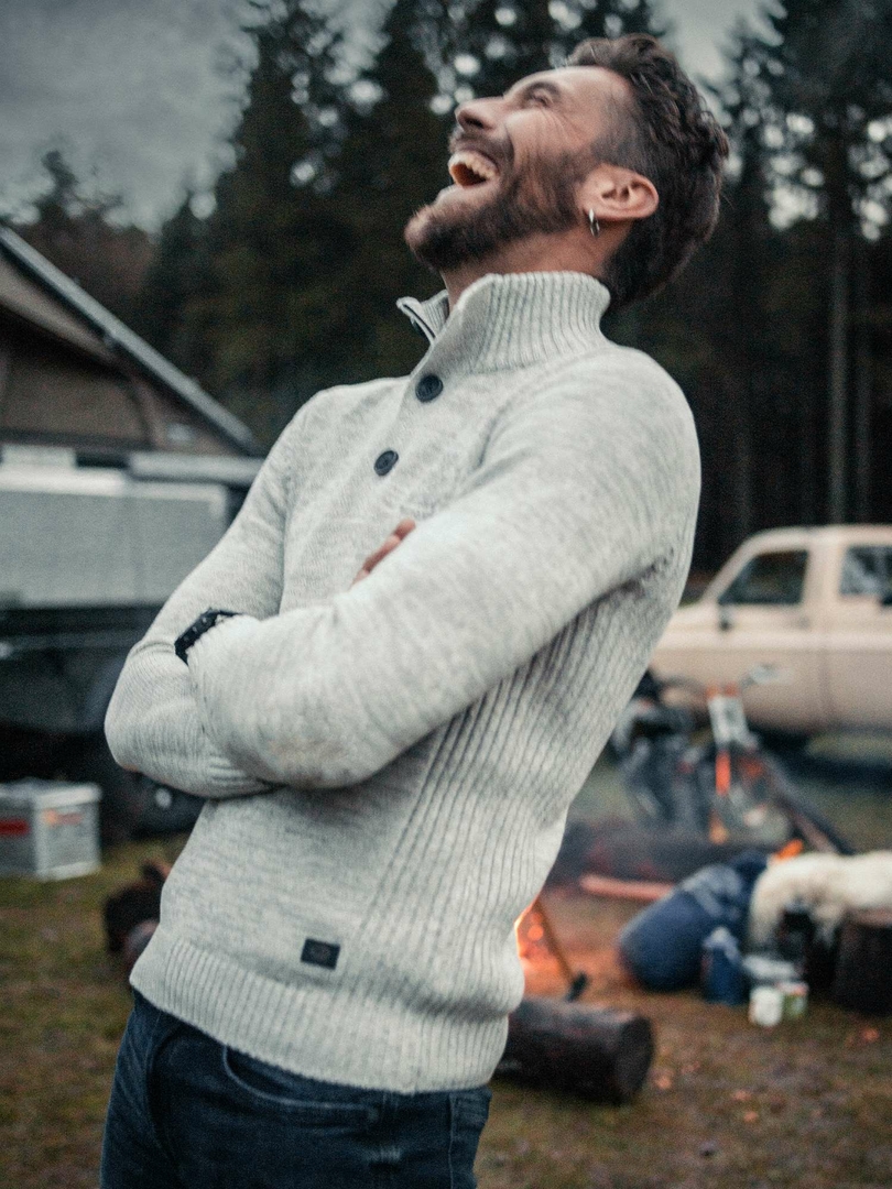 UnoSheng Pull Polaire Pour Homme Automne Et Hiver Décontracté à Carreaux Imprimé Poche Boutonnée Chemise à Manches Longues Veste Patchwork Manteau