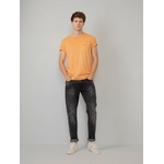 M-1010-TSR660 - T-shirt SS R-Neck 2109 Orange Smoo 2