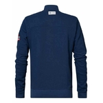 M-1020-SWC321 - Men Sweater Collar Zip 5082 Petrol6