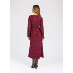 Robe midi ajustée avec un col V ORLANNE cassia fus