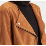 BL48025 BLOUSONS DAIM CUIR 65 COGNAC