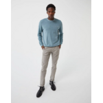 IKKS-PANTALON~SLIM~BEIGE~FAUX~UNI~~~MOTIF~CARREAUX~HOMME-MW22113-62_1