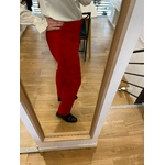 pantalon coquelicot rouge