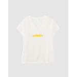 tee-shirt solaire blanc I.CODE