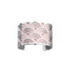 manchette-les-georgettes-poisson-40-mm-argent-gris-clair-rose-clair