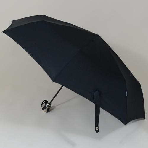 Parapluie sportif high-tech Noir Ouverture automatique Pour une meilleure protection Marque : Bugattibugatti Parapluie de poche Gran Turismo Carbon 