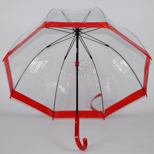 parapluie cloche rouge 2