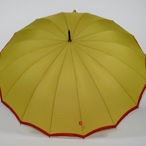 parapluie résistant femme holi jaune 4