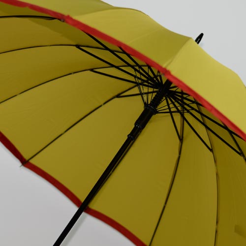 parapluie résistant femme holi jaune 5
