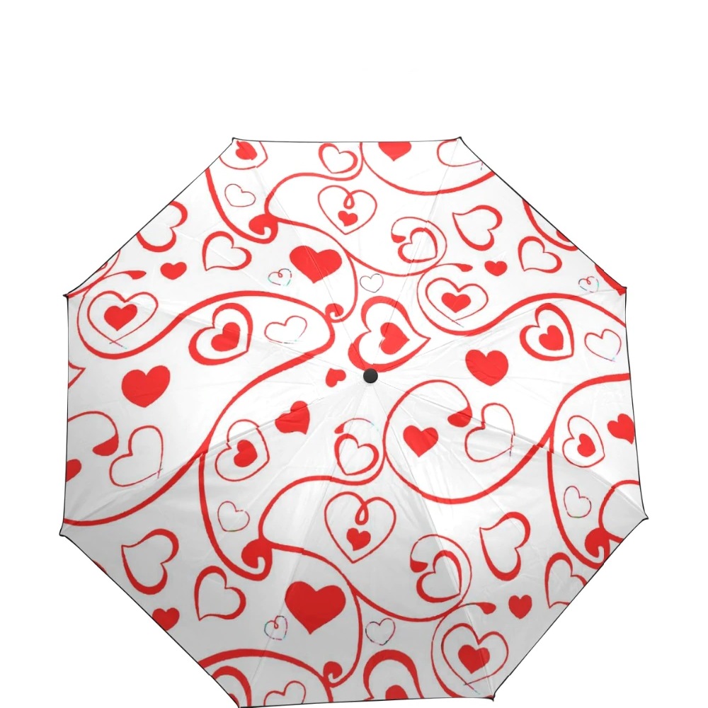 Parapluie pliant coeur haut