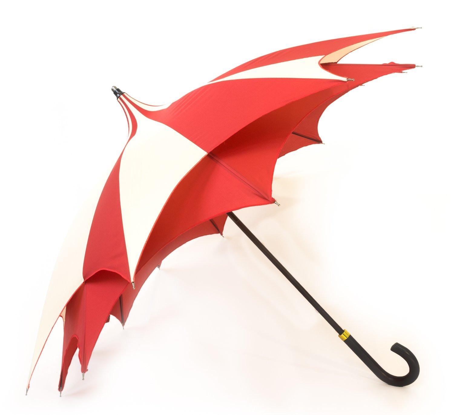 parapluie d'amazoni rouge profil