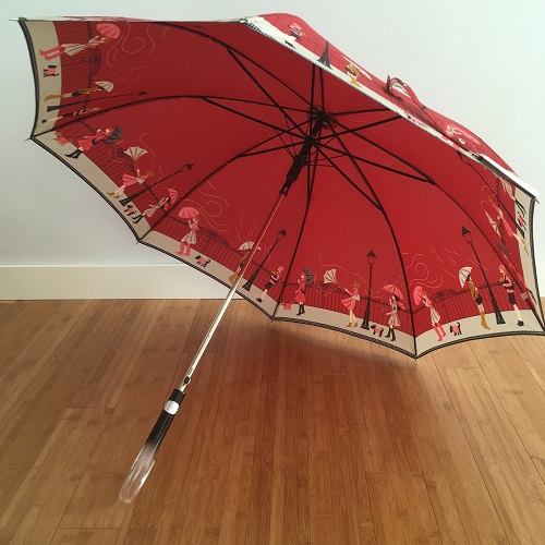 Parapluie tempete rouge 4