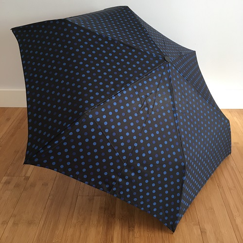 Parapluie pliant fultec bleu