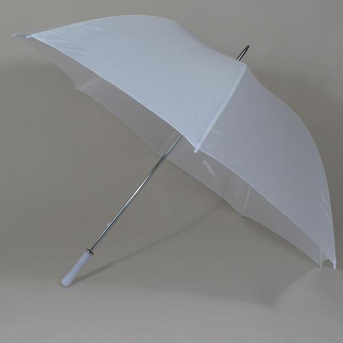 parapluie de mariage toile blanche