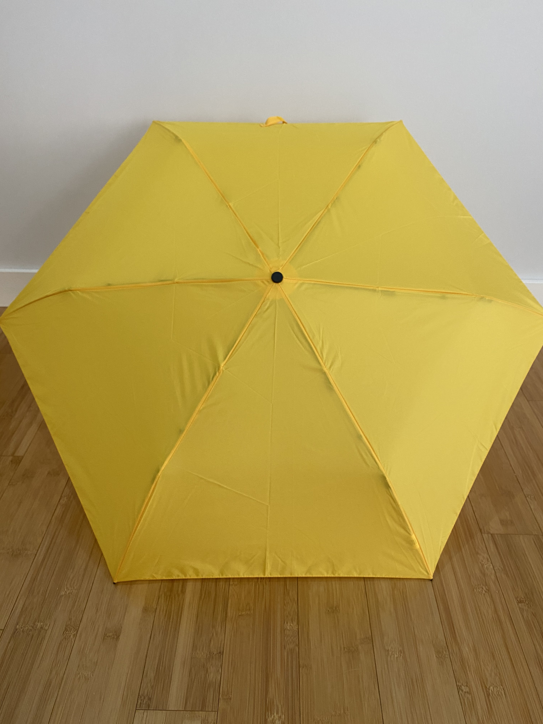 toile couleur jaune parapluie pliant doppler