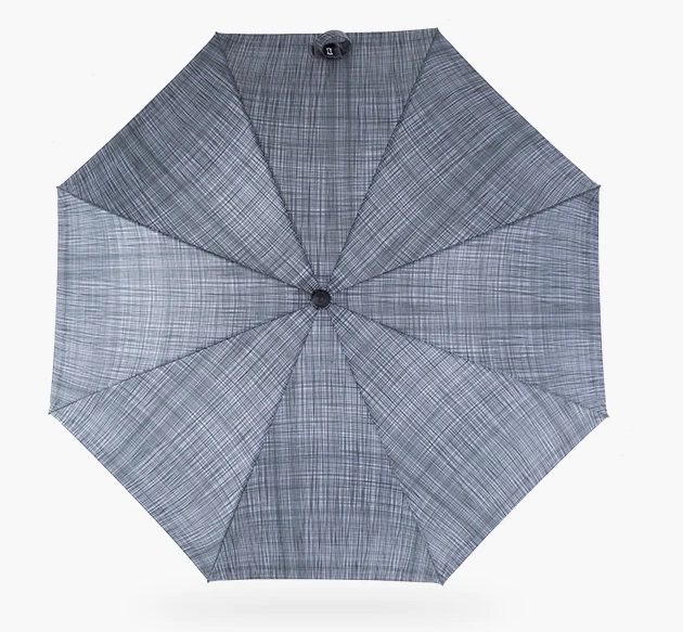 toile parapluie élégant gris