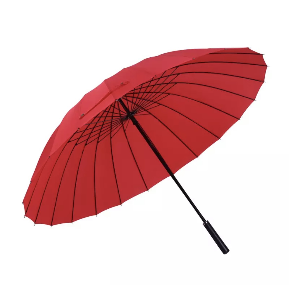 parapluie haute résistance rouge