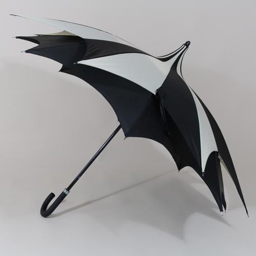 Parapluie Tour Authentic Noir/blanc - Anti-vent - Moderne - Parfait Pour Les Voyages
