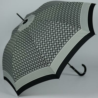 Parapluie Canne Pierre Cardin Homme - Très Solide & Résistant à L'Eau - Noir Élégant