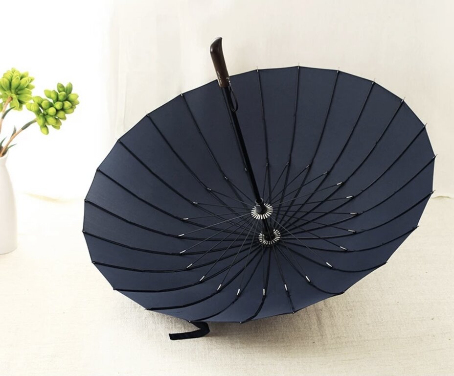 Parapluie Pliable Arc-en-ciel 80 Km/h – 12 Baleines Fibre De Verre, Automatique, 110 Cm D’envergure - 5