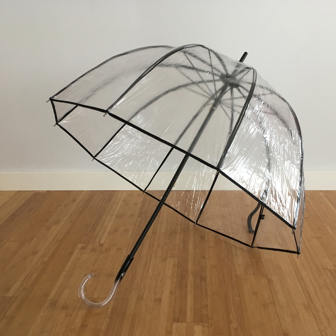 Parapluie Daluminium Blanc Gris Clair Alghero