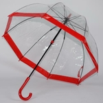 parapluie cloche rouge 4