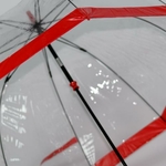 parapluie cloche rouge 5