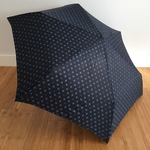 Parapluie pliant fultec bleu