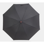 toile unie noire pour parapluie canne