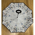 toile parapluie inversé papillon