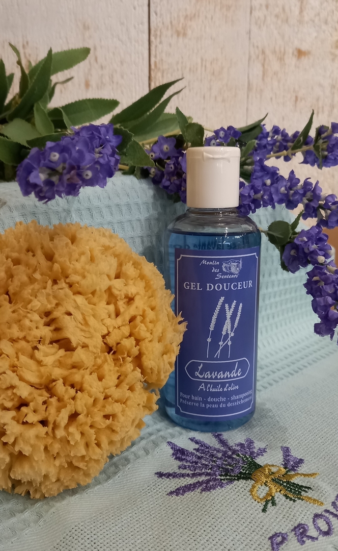 Gel Douche Lavande COSMETIQUE/GELS DOUCHE moulindozolautrand