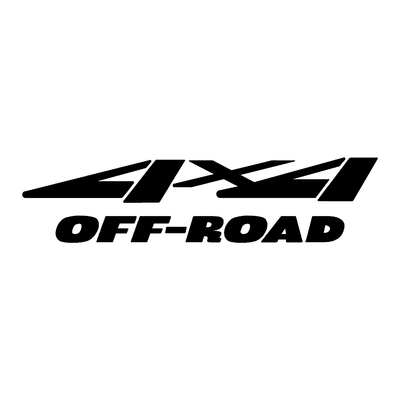 Sticker logo 4x4 off-road ref 41