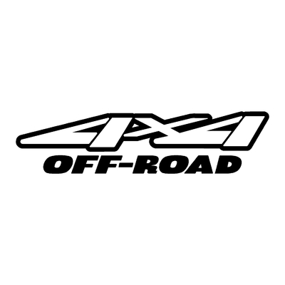 Sticker logo 4x4 off-road ref 42