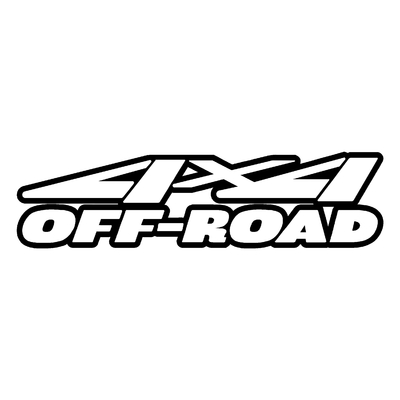 Sticker logo 4x4 off-road ref 45