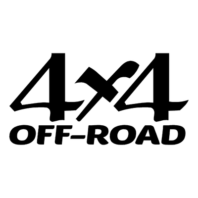 Sticker logo 4x4 off-road ref 49
