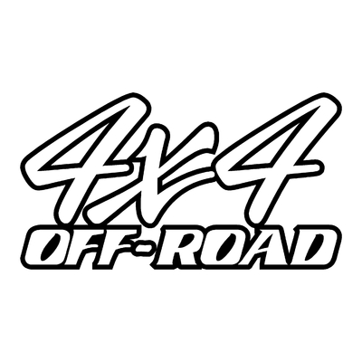 Sticker logo 4x4 off-road ref 61