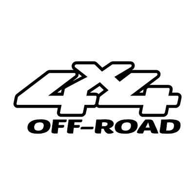 Sticker logo 4x4 off-road ref 66