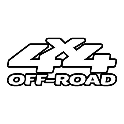 Sticker logo 4x4 off-road ref 69