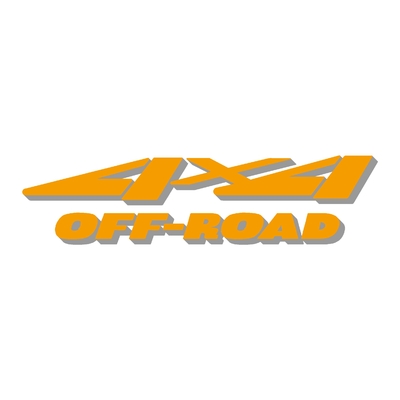 Sticker logo 4x4 off-road ref 43