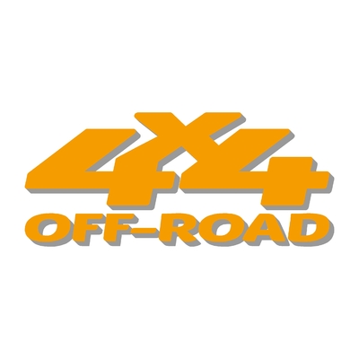 Sticker logo 4x4 off-road ref 67