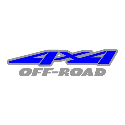 Sticker logo 4x4 off-road ref 44