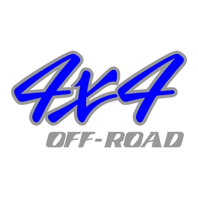 Sticker logo 4x4 off-road ref 60