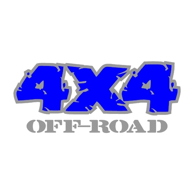 Sticker logo 4x4 off-road ref 76
